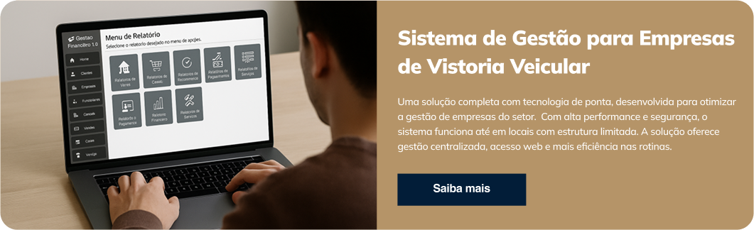 Sistema de Gestão para Empresas de Vistoria Veicular
